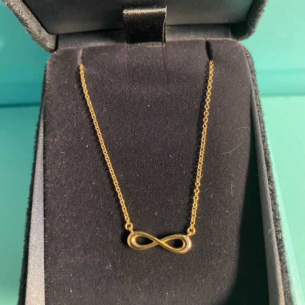 Gold Infinity Necklace